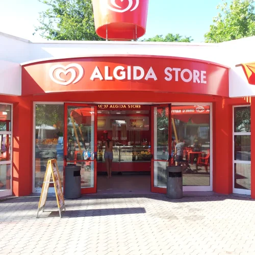 Algida Store & Unilever Italy - Adaptation, design, and implementation of Algida formats for the Italian market.